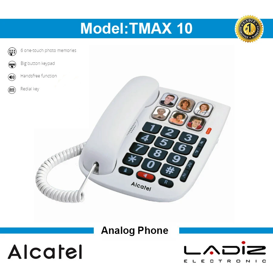 تلفن آلکاتل مدل TMAX 10
