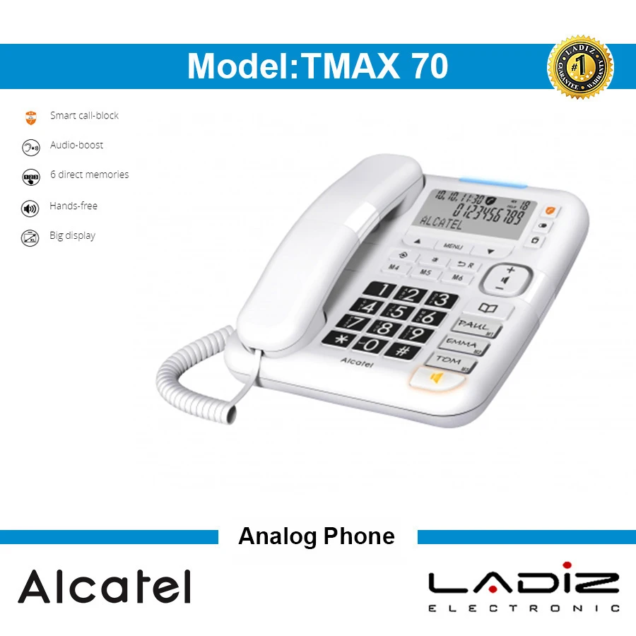 تلفن آلکاتل مدل TMAX 70