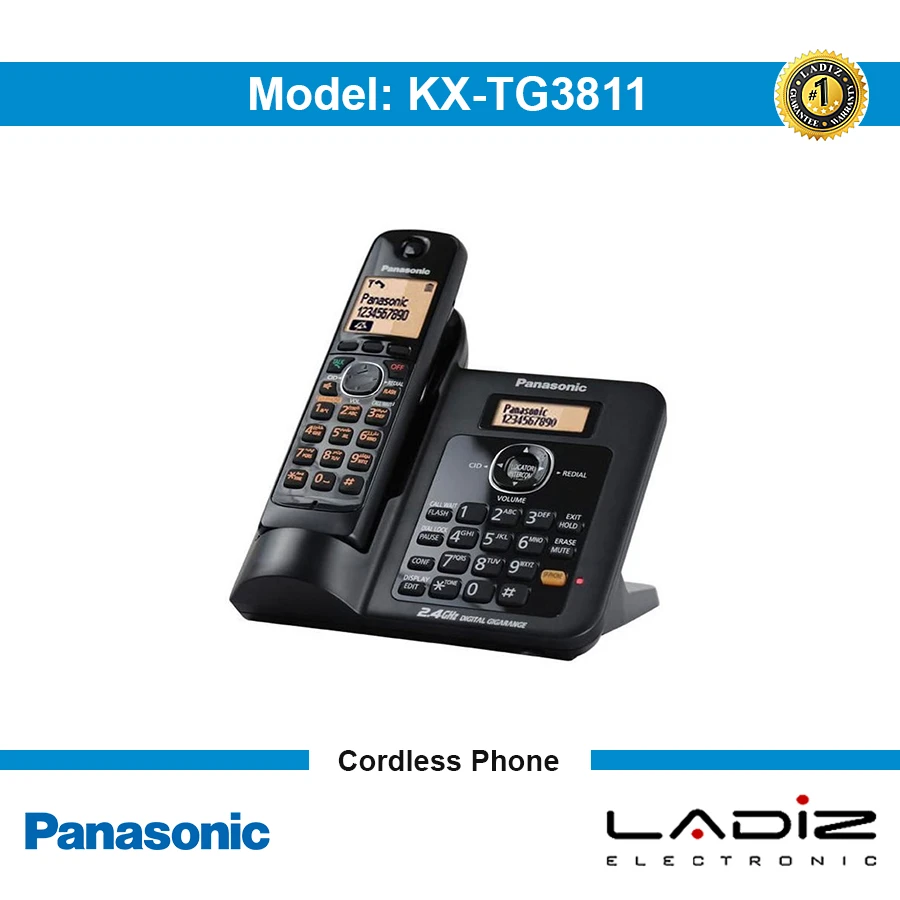 تلفن بی سیم پاناسونیک مدل KX-TG3811