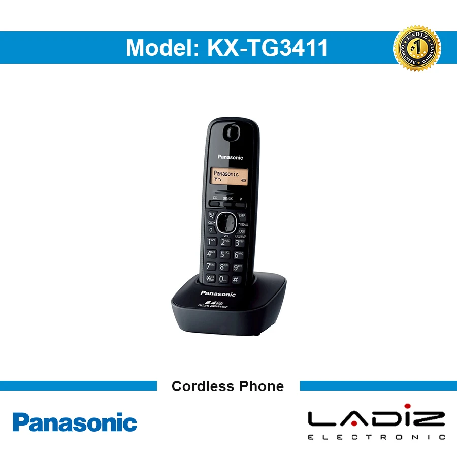 تلفن بی سیم پاناسونیک مدل KX-TG3411