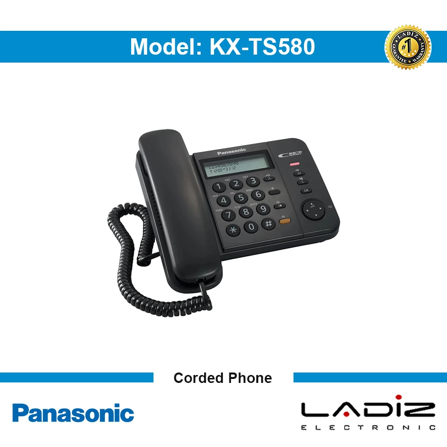 تلفن رومیزی پاناسونیک مدل KX-TS580