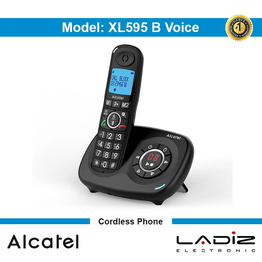 تلفن بی سیم آلکاتل مدل XL595B Voice