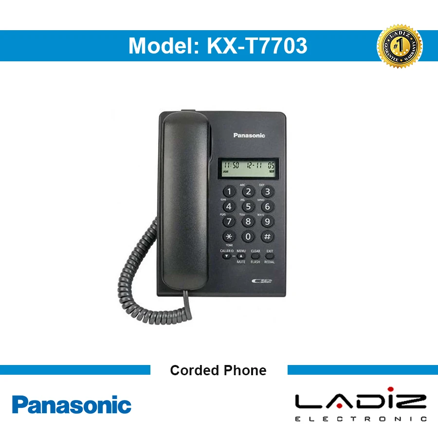 تلفن رومیزی پاناسونیک مدل KX-T7703