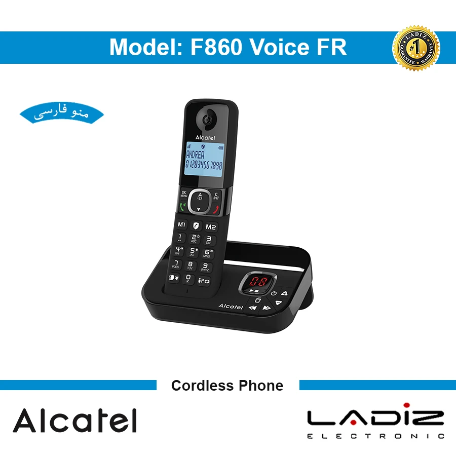 تلفن بی سیم آلکاتل مدل F860 Voice FR