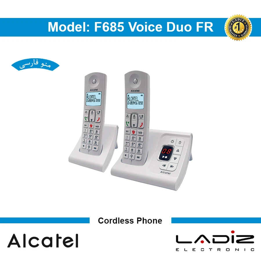تلفن بی سیم آلکاتل مدل F685 Voice Duo FR