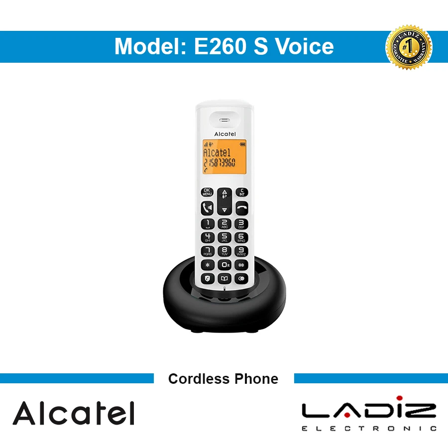 تلفن بی سیم آلکاتل مدل E260 S-Voice
